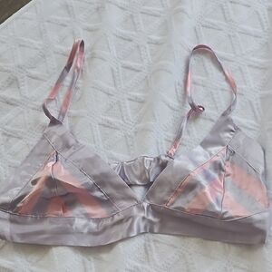 Nasty Gal Silk Bralette
